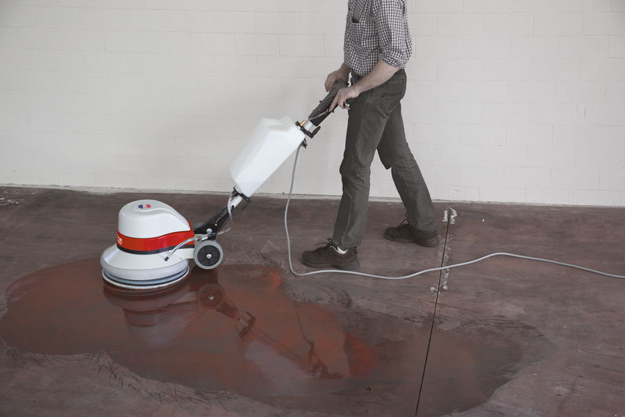 How To Use A Floor Scrubber Polisher National Carpet Cleaner Hire