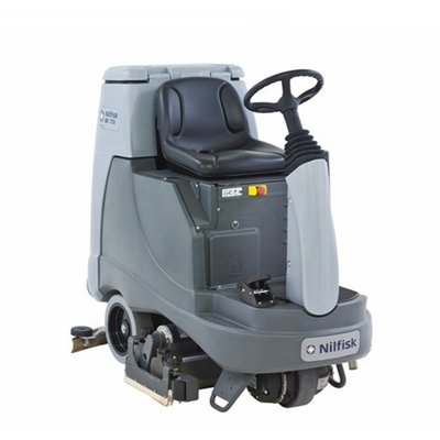 Nilfisk Small Ride-on Scrubber Dryer (BR755) Hire