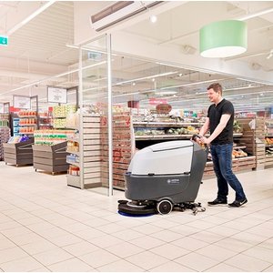 Nilfisk Small Pedestrian Scrubber Dryer (SC530)